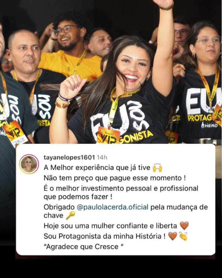 Depoimento de aluna